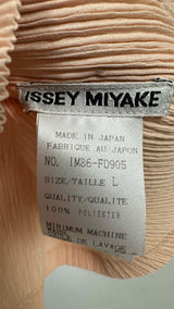 Issey Miyake Pleated Long Cardigan