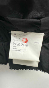 Comme Des Garcons Gathered Open-front Shirt Vest