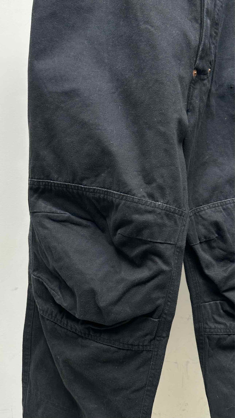 Paul Harnden Moleskin Cropped Wide Suspenders Work Pants