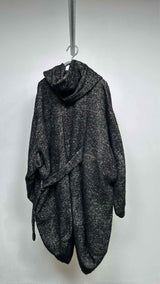 Damir Doma Oversize Hooded Wrap Long Coat