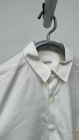 LOEWE Leather-patched Shirt
