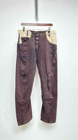 Levi's X Kiko Kostadinov Shelpa-trim Panel Bottom Wide Jeans