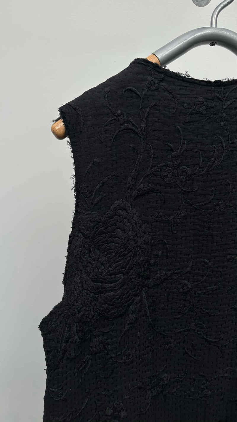 By Walid Embroidered Fringe Gilet