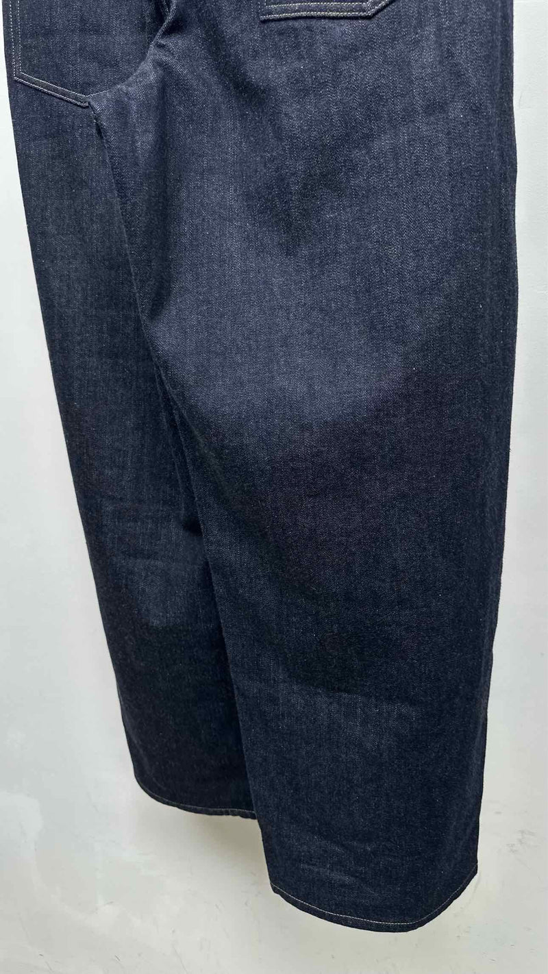 Jil Sander + High-waisted Wide Jeans