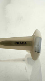 PRADA SPR30Y Shield Mirrored Sunglasses