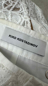 Kiko Kostadinov Balla Paneled Lace Pants