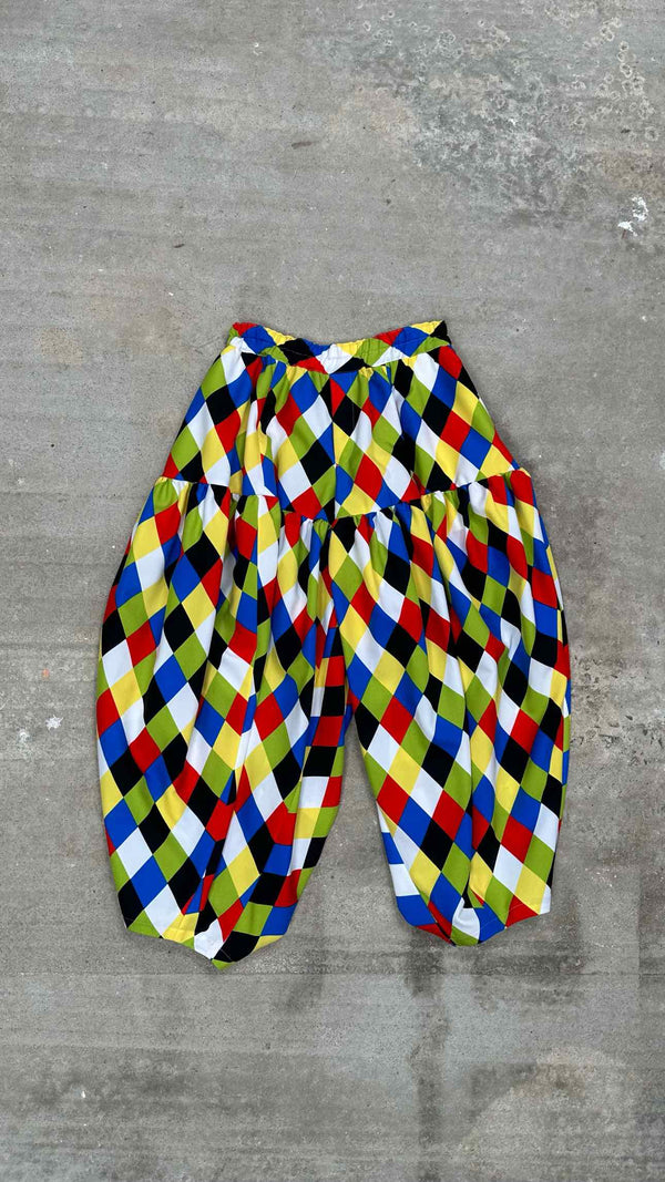 Comme Des GarÃ§ons Homme Plus Check Crown Balloon Pants