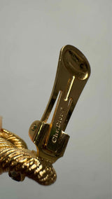 Christian Dior Love Knot Two-piece Clip-on Earrings