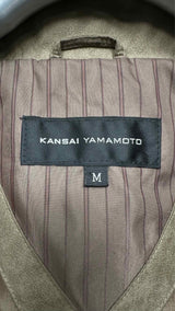 Kansai Yamamoto Double-collar Peach-skin Jacket