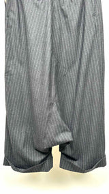 Junya Watanabe High-waisted Drop-crotch Stripe Wide Pants