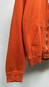 Hermes Lined Zip-up Hoodie