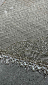 Ralph Lauren Hand-beaded Mesh Scarf