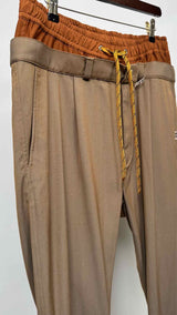 Mihara Yasuhiro Layered Waist Wide Easy Pants