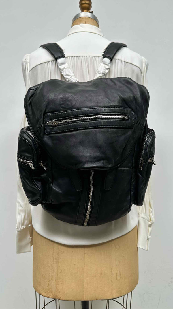 Alexander Wang Zip-detailed Leather Multi-way Backpack