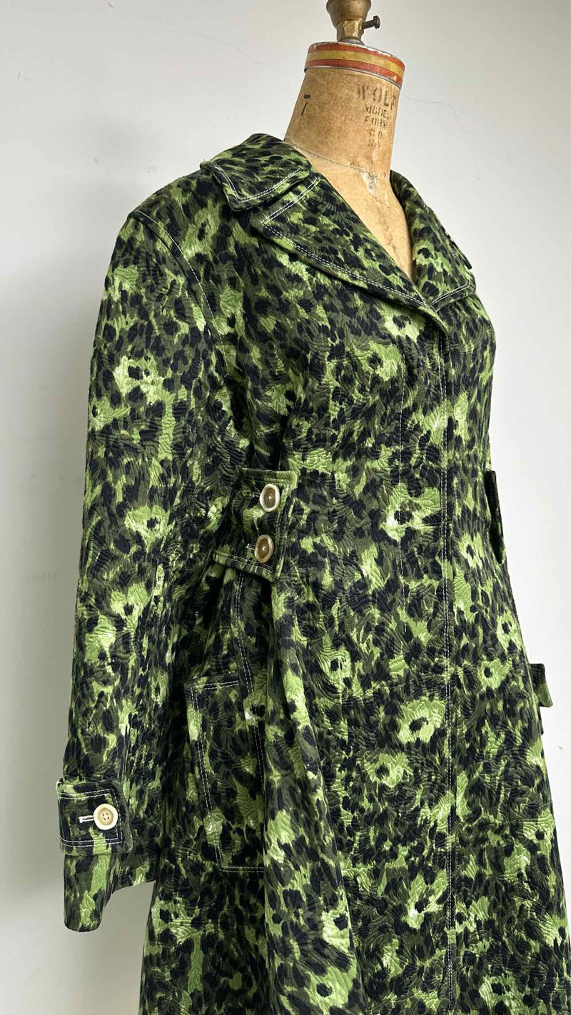 Marni Floral-jacquared Trench Coat