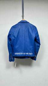 Supreme x Undercover x Schott Back Printed Leather Jacket