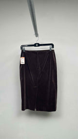 Hermes Velvet Midi Skirt
