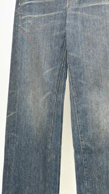 Our Legacy Treble Stripe Wide Jeans