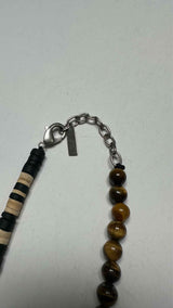 Balenciaga Beaded Logo Necklace