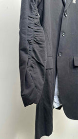 The Shepherd Undercover Ruched Long Blazer Jacket