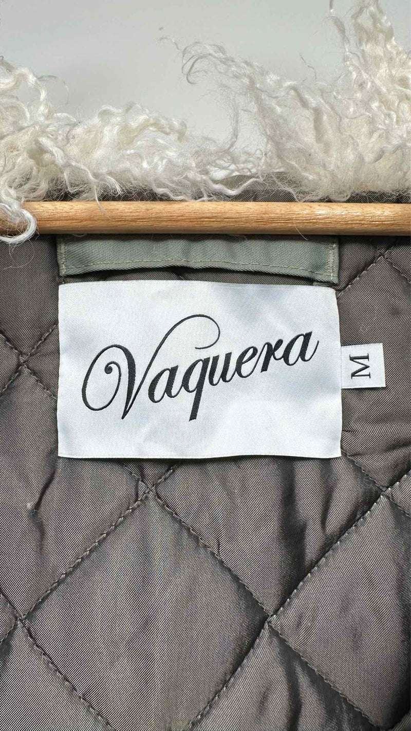 Vaquera Fur Hooded Quilted Lining Oversized MA1 Puffer Jacket