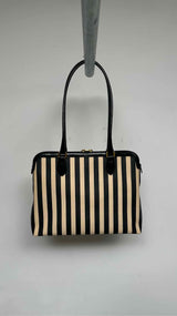 Moschino Stripe Leather Hand-Bag