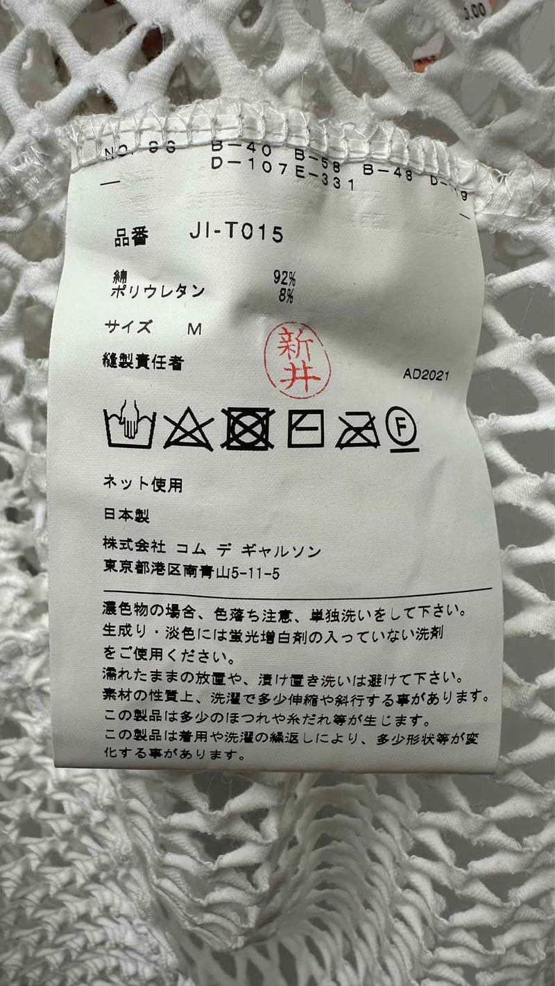 Junya Watanabe Ruched Mesh T-shirt