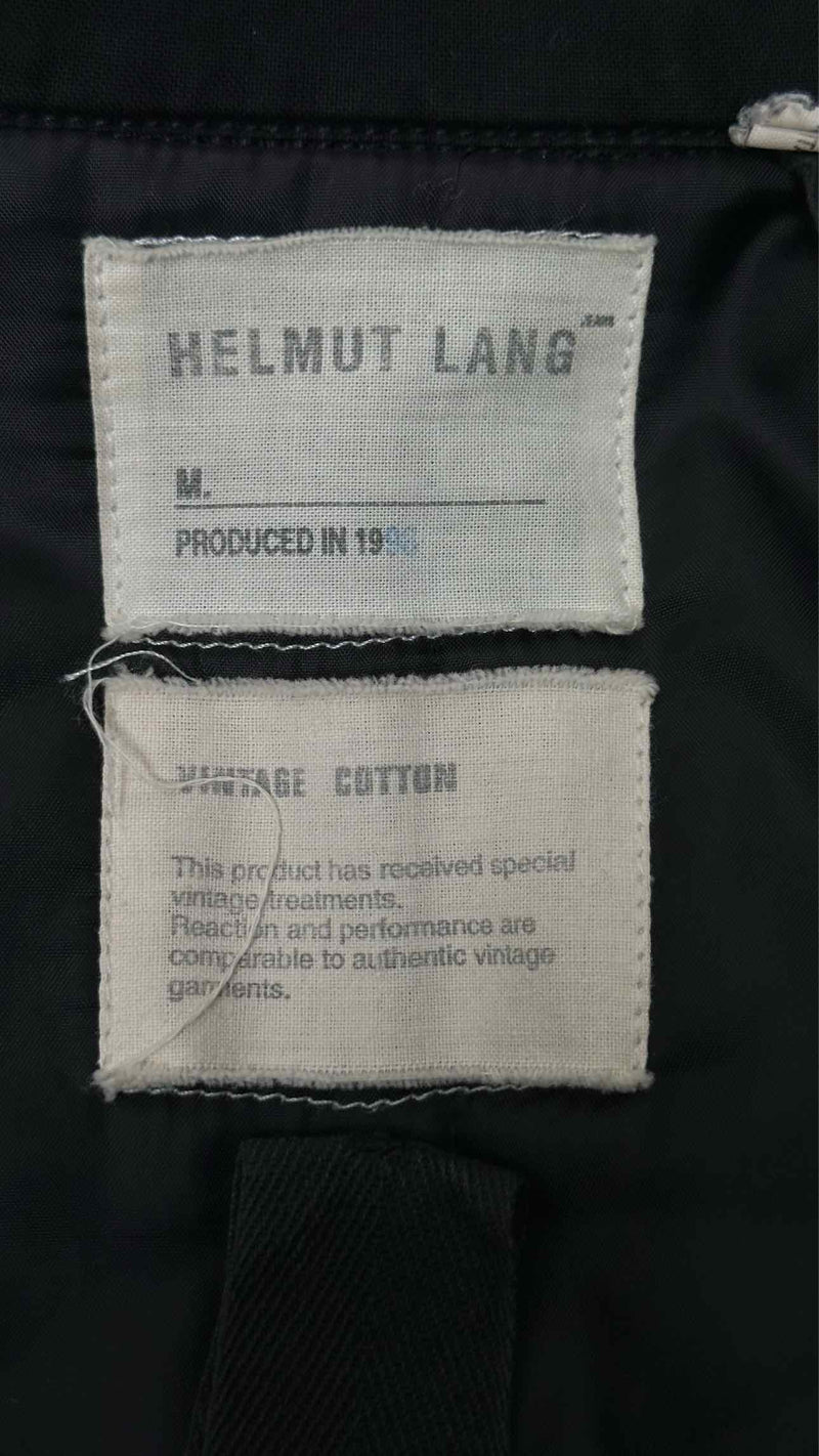 Helmut Lang Archive Zip-up Puffer Biker Coat