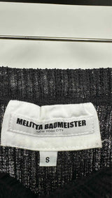 Melitta Baumeister Foam Ruffle Hole Long Skirt