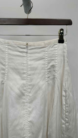 CELINE High-waist Pleats Long Skirt