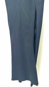 Rick Owens Crepe Slit Maxi Skirt