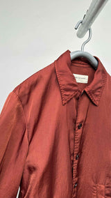 Dries Van Noten Satin Coach Jacket