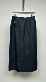 Hermes Side-zip Maxi Skirt