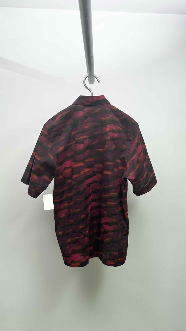Dries Van Noten S/S Front Pleated Printed Shirt