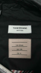 Thom Browne Super 120's Twill Backstrap Pants
