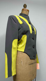 Issey Miyake Color Blocking Colset Jacket