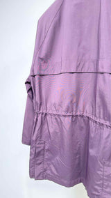 Loro Piana Leather-collar Drawstring Coat