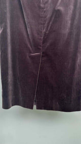 Hermes Velvet Midi Skirt