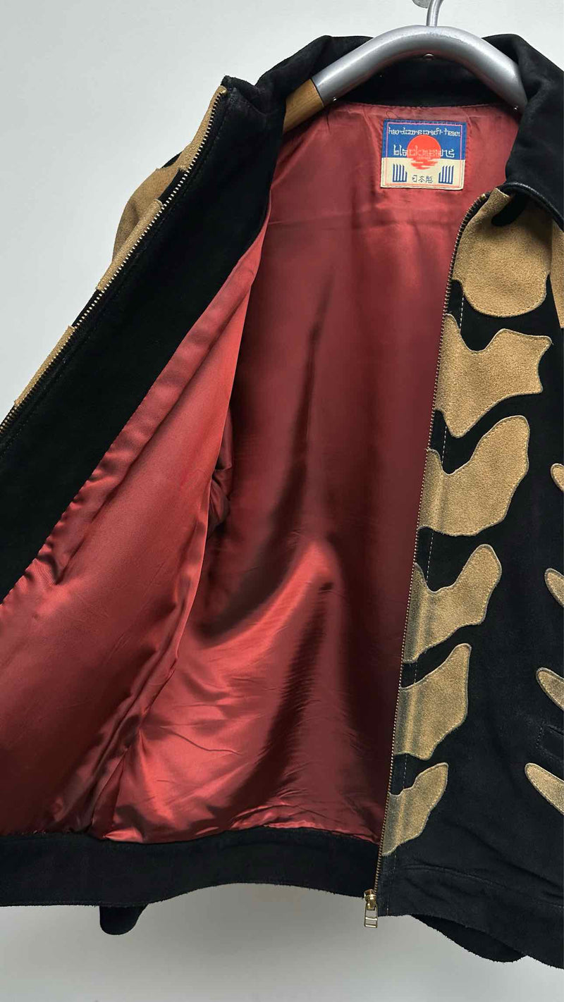 Blackmeans Skeleton Suede Jacket