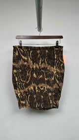 Junior Gaultier Leopard-print Pencil Skirt