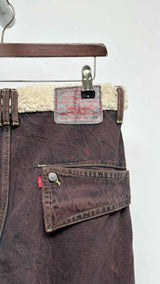 Levi's X Kiko Kostadinov Shelpa-trim Panel Bottom Wide Jeans