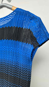 Pleats Please N/S Gradation-pleats Stripe Dress