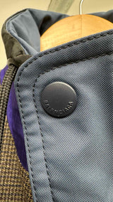 Balenciaga Double-breasted Houndstooth Oversized Long Coat