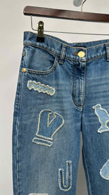 Chanel Patchwork Jeans