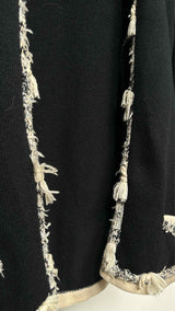 Chanel Frill-trim Cashmere Cardigan