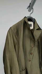 Elena Dawson Raw-end Blazer Jacket