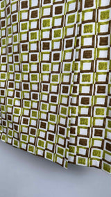 PRADA Geometric Printed Skirt