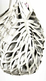 MA+ Leather-net Tote Bag