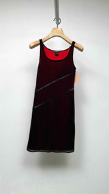 Vivienne Tam N/S Spiral Net-seam Layered Mesh Dress