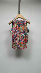 Comme Des Garcons X Ruriko Murayama Tatto Printed Tank Top